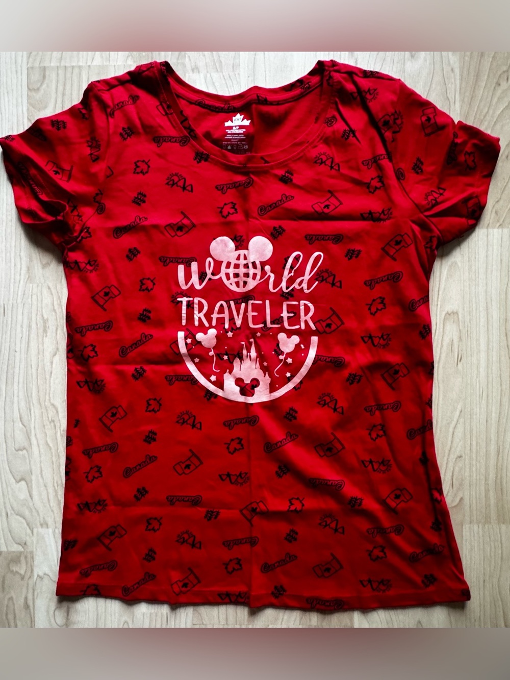 Women’s “World Traveler” tee for EPCOT
